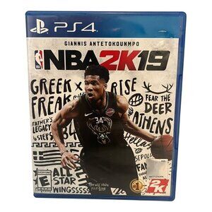 NBA 2K19 PlayStation 4 PS4 Fall 2018 Basketball Video Game Antetokounmpo